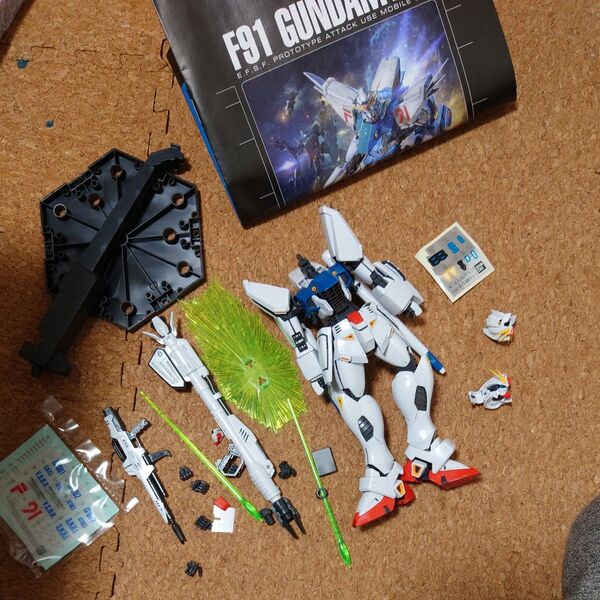 MG 1/100 ガンダムF91 Ver.2.0 組立済み