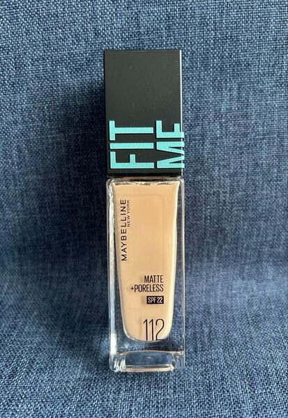 【新品】 メイベリン フィットミー MAYBELLINE FIT ME 112 ファンデーション