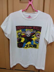 90s Vintage VOODOO GLOW SKULLS T-shirt Dragon Ball kli Lynn ..pika peeling circle departure prohibitation anime ska core SKA NIRVANA ramones