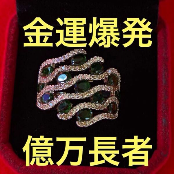 億万長者の金運爆発リング 25ス374 特級呪物 曰く付き 不労所得 臨時収入