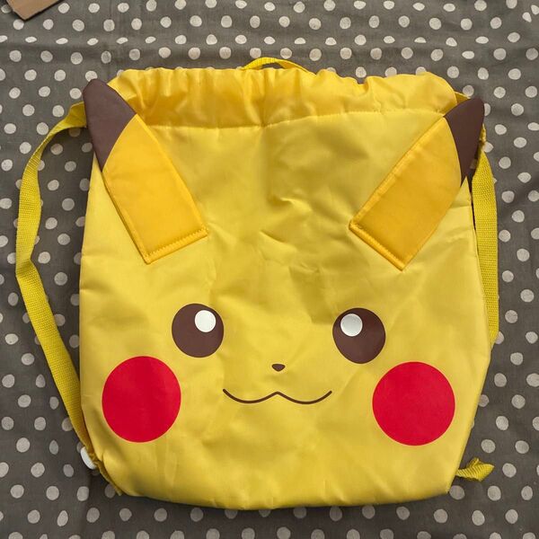 ポケモン ポケットモンスター ピカチュウ ダイカット ナップサック 保冷バッグ エコバッグ