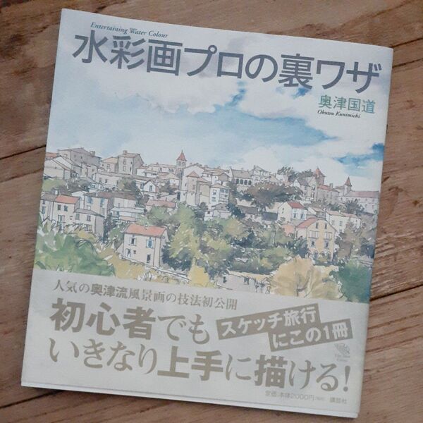 水彩画プロの裏ワザ (The new fifties Entertaining water colour) 奥津国道/著