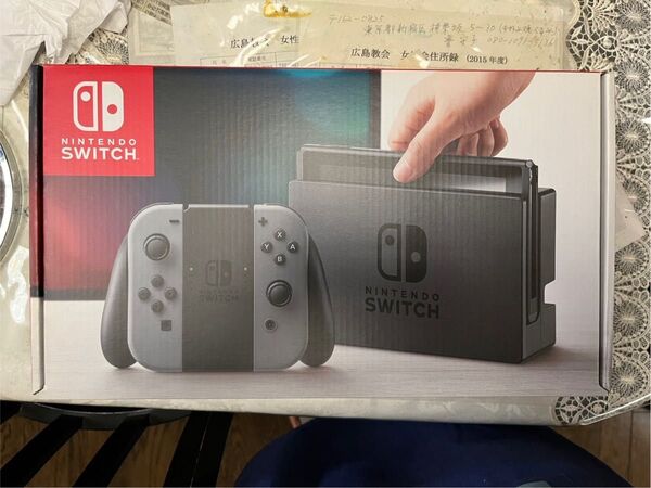 Nintendo Switch 本体 グレー 中古 + ジョイコン1セット