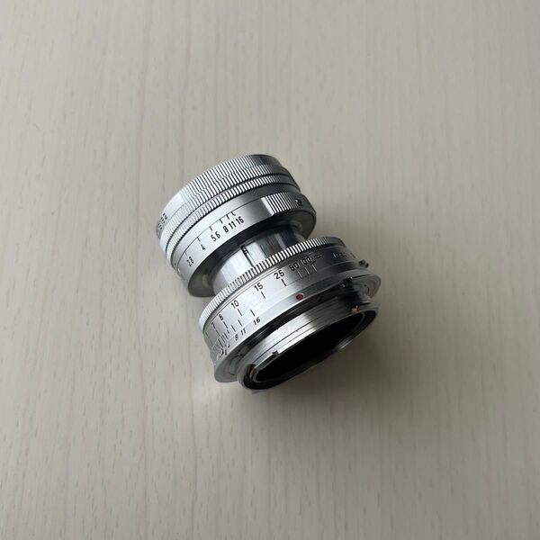 leica summicron 50mm f2 1st collapsible 沈胴ズミクロン 純正レンズフィルター付