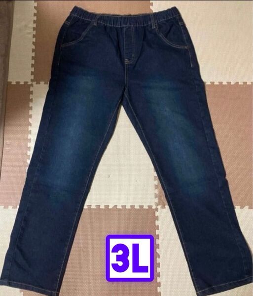 デニム パンツ レディース 大きいサイズ 3L