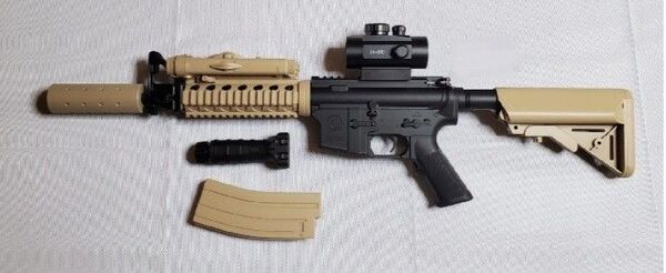 東京マルイ M4 電動ガンボーイズ デルタフォース カスタム 改修品 10禁