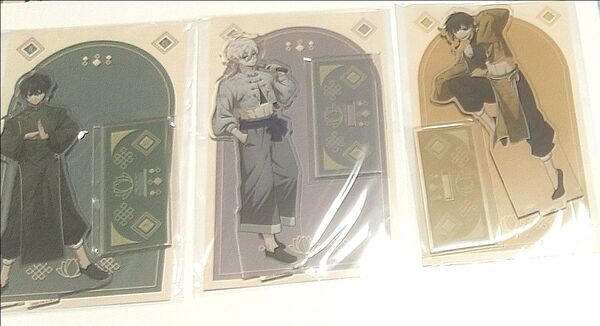 新品】限定商品ブルーロック チャイナカンフー! アクリルスタンド3点セット 潔与一&凪誠士郎&蜂楽廻 中華風 アクスタ