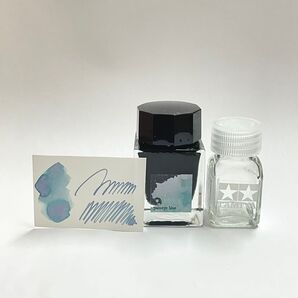【エッグンワークス パニュルジュブルー】万年筆インク 小分け タミヤ瓶 5ml