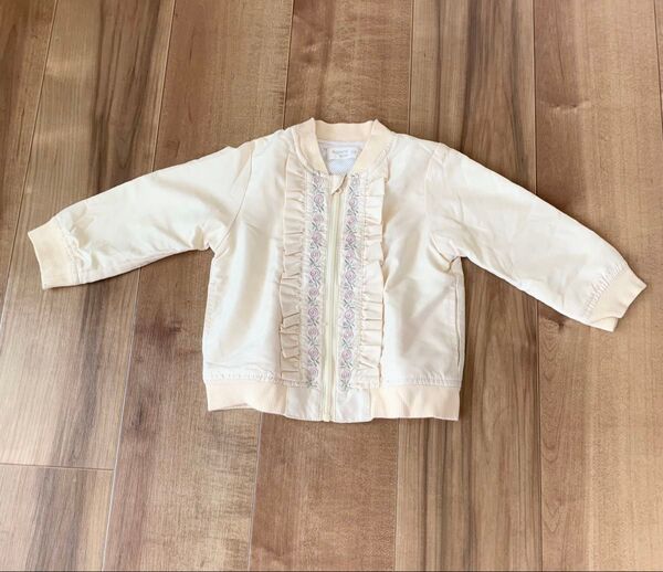 Biquette Club ジャケット アイボリー 90サイズ 子供服 キッズ服