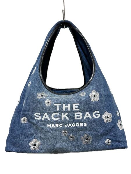 【新品】マークジェイコブス スパンコール デイジー デニムサックバッグ インディゴ MARC JACOBS