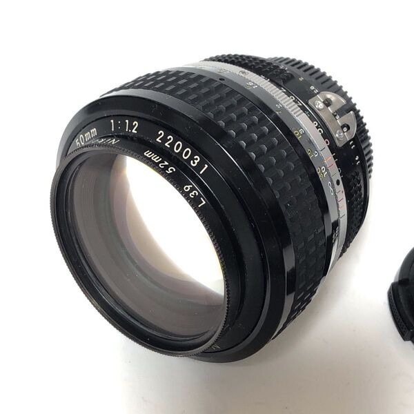 Nikon Ai-NIKKOR 50mm f1.2 一眼レフカメラ用レンズ マニュアルフォーカス 撮影可能 現状渡し品