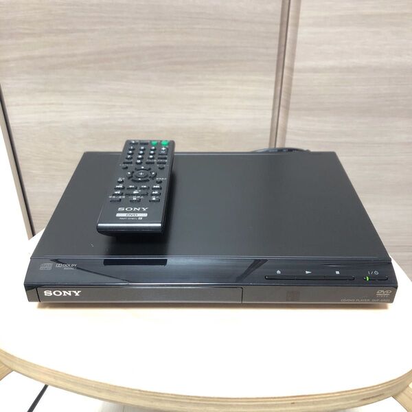 SONY DVP-SR20 DVDプレーヤー アナログ出力 リモコン付き DVD.CD再生可能 動作品