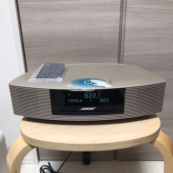 BOSE Wave music system III パールゴールド ウェーブミュージックシステム CD再生動作品 リモコン付き