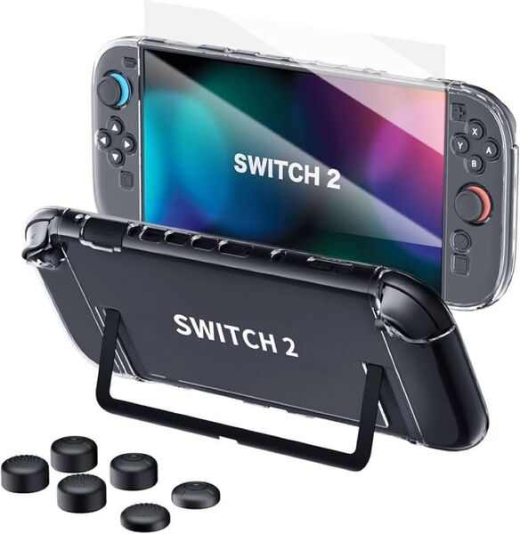 Switch2 カバー キーボードキーキャップ付き 保護カバー スイッチ Nintendo Switch カバー ハードケース