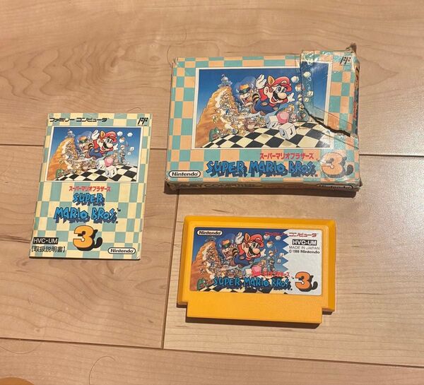 任天堂 スーパーマリオブラザーズ ファミリーコンピューターカセット スーパーマリオブラザーズ3 ソフト ファミコン