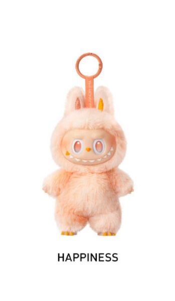 THE MONSTERS Big into Energy シリーズ ぬいぐるみ ピース LABUBU ラブブ HAPPINESS