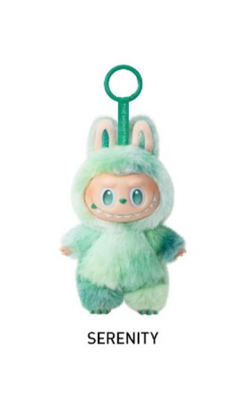 THE MONSTERS Big into Energy シリーズ ぬいぐるみ ピース LABUBU ラブブ SERENITY