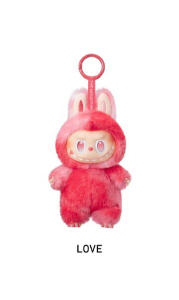 THE MONSTERS Big into Energy シリーズ ぬいぐるみ ピース LABUBU ラブブ LOVE