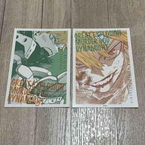 僕のヒーローアカデミア ヒロアカ原画展 ワンシーンカードコレクション 爆豪勝己 2枚セット