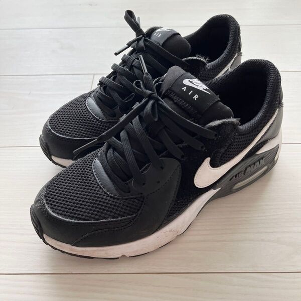 NIKE ナイキ エア マックス エアマックス エクシー NIKE W AIR MAX EXCEE ブラック ホワイト 23cm