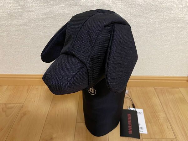【未使用】BRIEFING ドライバーヘッドカバー doggy BGW251G31 DEEP SEA × DARK NAVY