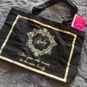 新品 rady トートバック ブラック トートバッグ BAG