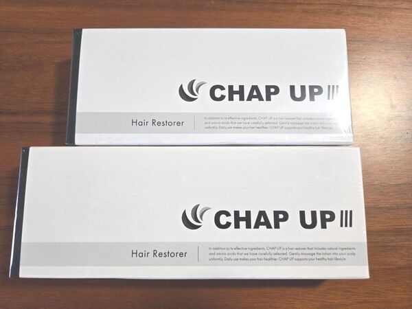 【新品未開封】CHAP UP チャップアップ 育毛ローション 120ml 2本組 薬用育毛剤