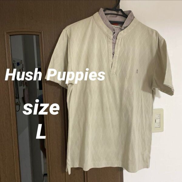 Hush Puppies ハッシュパピー 重ね着風 ポロシャツ
