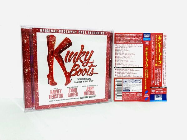 新品同様/ブロードウェイミュージカル『キンキーブーツ』サントラCD/国内盤/廃盤