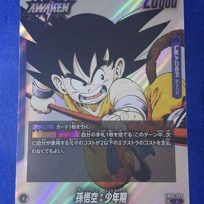 ドラゴンボール フィージョンワールド 孫悟空:少年期 リーダーカード