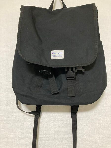 champion リュックサック 黒 バックパック 大容量