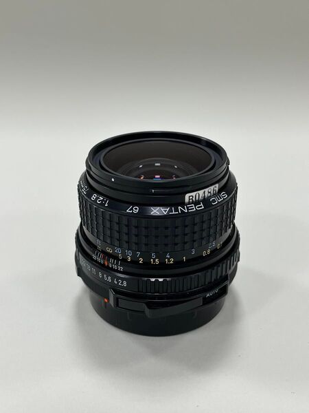 SMC PENTAX 67 75mm F2.8 中判レンズ レンズフード付き