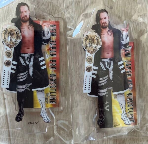 新日本プロレス シンニチプレミアムくじ デビッド フィンレー アクスタ