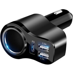 シガーソケット USB 車載充電器 急速充電器