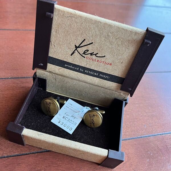 Ken Collection ゴールドカフリンクス ゴルフ 新品 未使用 美品 カフス