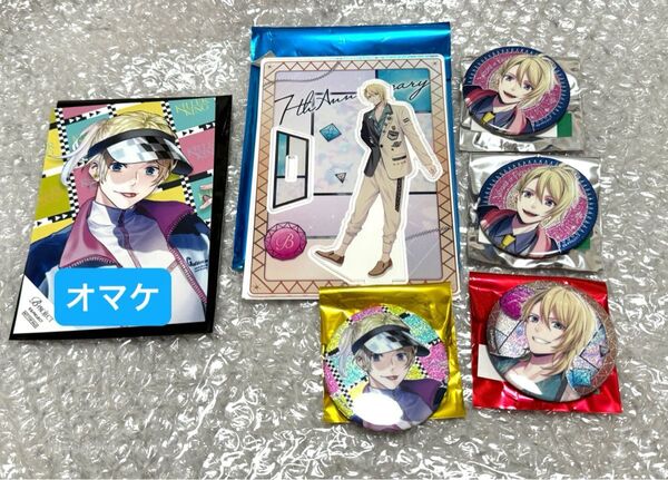 【11】B-PROJECT 北門倫毘沙 缶バッジ トレーディングアクリルスタンド 7th Anniv. ver.