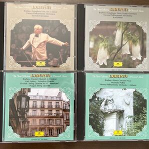 ブラームス 交響曲第1、4番・クラリネット五重奏曲・ピアノ協奏曲第2番 バーンスタイン、ポリーニ、ライスター