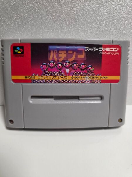 パチンコチャレンジャー スーパーファミコンソフト 起動確認 簡易清掃 簡易端子清掃済み SFC