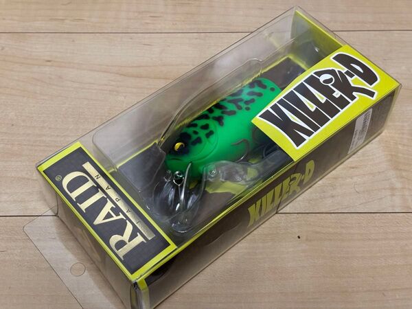 RAID JAPAN レイドジャパン キラーD KILLER-D 【色:LIME COACH/ライムコーチ・新品未使用品】