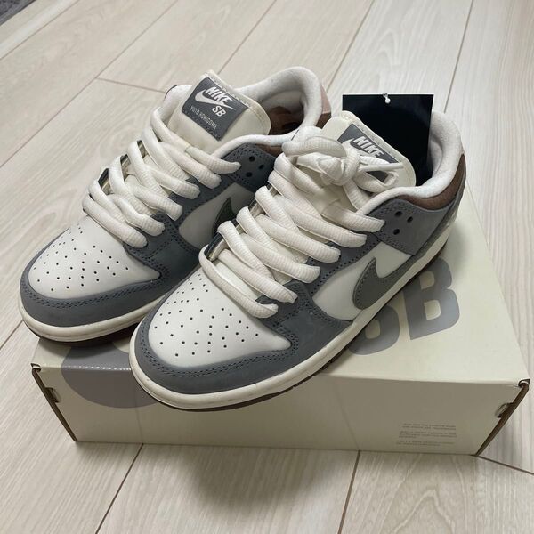 堀米 雄斗(Yuto Horigome) × Nike SB Dunk Low Pro QS "Wolf Grey" 23cm