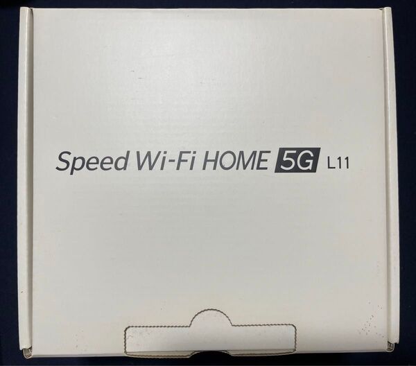 Speed Wi-Fi HOME 5G L11 ホワイト 中古 動作確認済