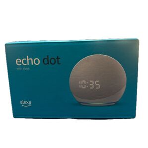 Echo Dot 第4世代 スマートスピーカー with clock グレーシャーホワイト