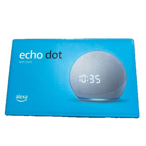 Amazon Echo Dot 第4世代 スマートスピーカー 時計付き トワイライトブルー