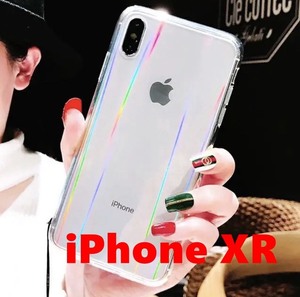 【iPhoneXR】iPhoneケース 透明 オーロラ クリア シンプル 無地 iPhoneカバー iPhoneXRケース iPhoneXRカバー iPhoneカバー 送料無料 人気