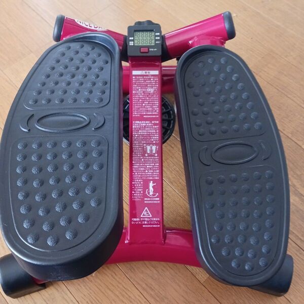 【美品】NICEDAY ステップ運動器具 レッド