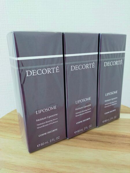 コスメデコルテ モイスチュア リポソーム 60ml 本体 美容液 モイスチュアリポソーム 3個セット DECORTE KOSE