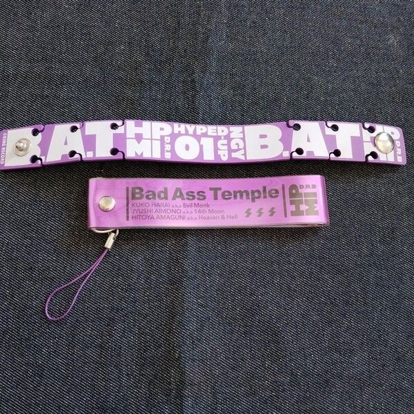 ヒプノシスマイク マスクリストバンド 銀テープストラップ Bad Ass Temple ナゴヤ・ディビジョン