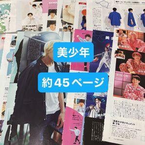 美少年 雑誌 TVガイド 切り抜き 45ページ 美 少年