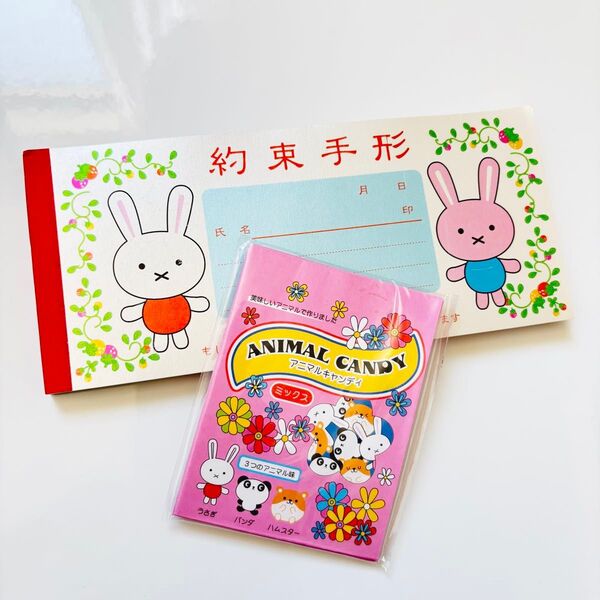 平成レトロ メモ帳 袋 当時物 希少