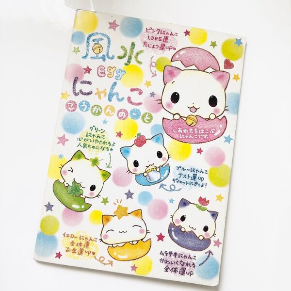 風水にゃんこ こうかんノート